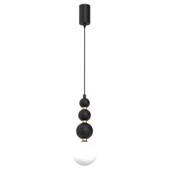 Lampa wisząca BOULE Black 1xG9 MLP0975