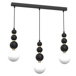 Lampa wisząca BOULE Black 3xG9 MLP0976