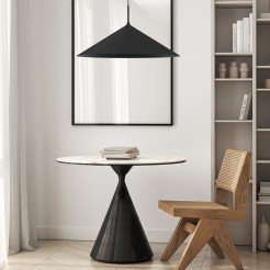 Lampa wisząca CAPITAL CZARNY 1XGX53 MLP0946