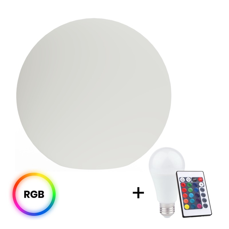 Kula Ogrodowa Globo Fi300 + Żarówka RGB A60 10W + Pilot EKO1365