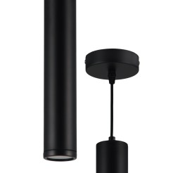 Lampa wisząca PORTER BLACK 1xGU10 ML8868