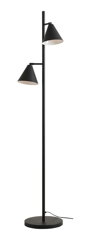 LAMPA STOJĄCA FORM 2 BLACK 1108A1_2