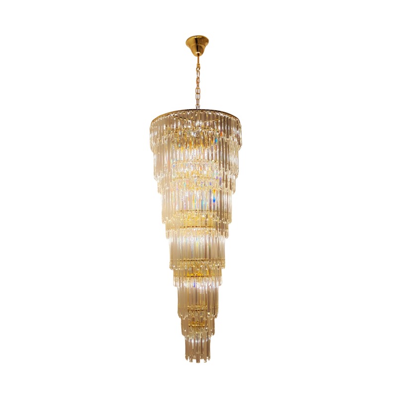 19002/40-GLD LUXE LAMPA WISZĄCA ZŁOTA/GOLD