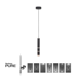 2211-18 PURE-VEGA pendant light, black