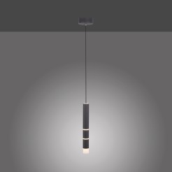 2211-18 PURE-VEGA pendant light, black