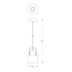 A8062-1 DRACO LAMPA WISZĄCA