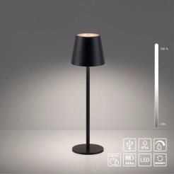 19250-18 EURIA table lamp, black