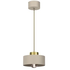 żyrandol  beige/gold 1xE27 9930