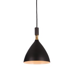 Lampa wisząca OTTO BLACK/GOLD 1xE27 ML6158