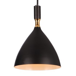 Lampa wisząca OTTO BLACK/GOLD 1xE27 ML6158