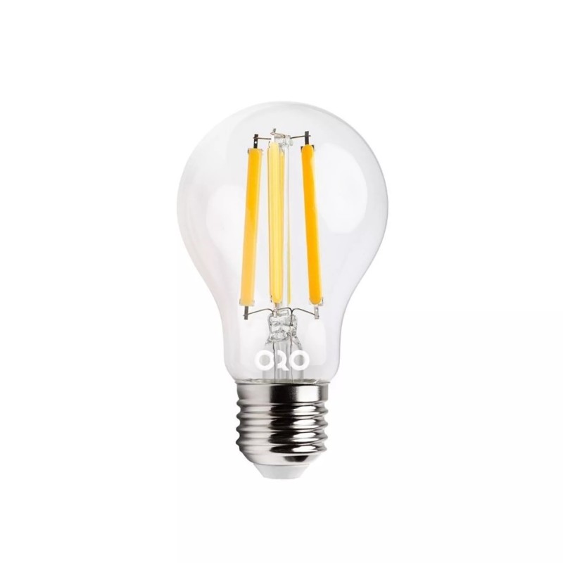 ORO-E27-A60-FL-CLARO-10,5W-DW  ORO04141 ŻARÓWKA