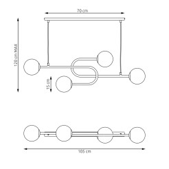 ATRIA 4 BL GRAFIT 1384/4