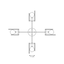 SKIVA 4 WH 1410/4