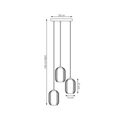 VERDI 3PREM BL GRAFIT 1434/3PREM