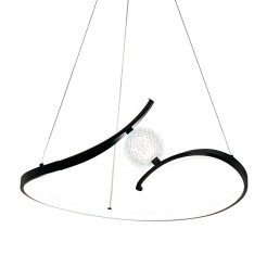 Lampa wisząca PERLA BLACK 34W LED ML1177