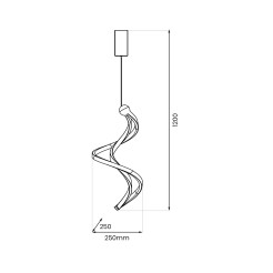 Lampa wisząca COLIA 19W LED ML1181