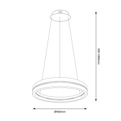 Lampa wisząca GRAVITY 36W LED ML1183