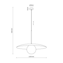 SLATE PEAPOD GLASS 10909