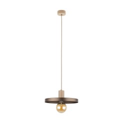 SILA SABIA BROWN 1XE27 LAMPA WISZĄCA 300 10757