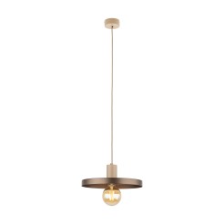 SILA SABIA BROWN 1XE27 LAMPA WISZĄCA 300 10757