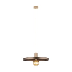 SILA SABIA BROWN 1XE27 LAMPA WISZĄCA 400 10758