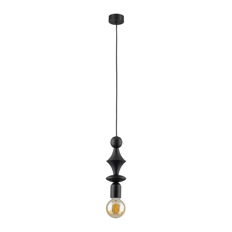 TOWER BLACK LAMPA WISZACA 1XE27 10871