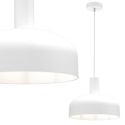 Lampa wisząca VISBY WHITE 1xE27 MLP1552