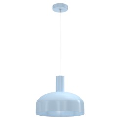 Lampa wisząca VISBY BŁĘKITNY 1xE27 MLP1556