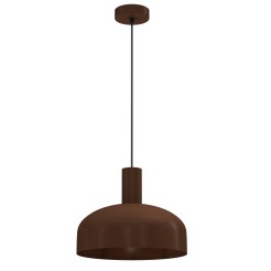 Lampa wisząca VISBY CZEKOLADOWY 1xE27 MLP1557