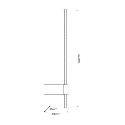 Kinkiet SWING 8W LED 3000-6000K ML1010