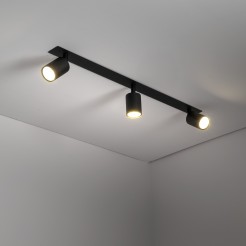 NEX BLACK 3XGU10 LAMPA SUFITOWA PODTYNKOWA 10800