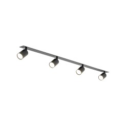 NEX BLACK 4XGU10 LAMPA SUFITOWA PODTYNKOWA 10801