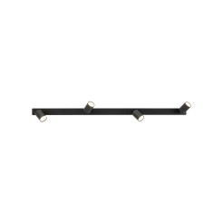 NEX BLACK 4XGU10 LAMPA SUFITOWA PODTYNKOWA 10801