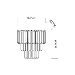 Kinkiet MILANO 2xE14 ML1495