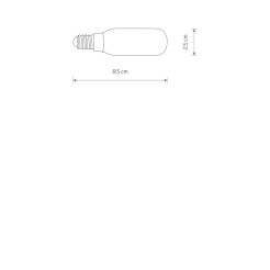 BULB LED E14, T25, 4W 11525