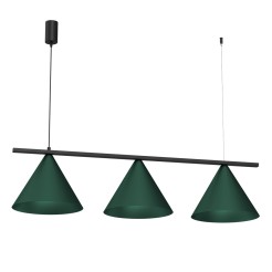 Lampa wisząca CAPITAL BLACK GREEN 3XGX53 MLP1530