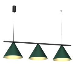 Lampa wisząca CAPITAL BLACK GREEN 3XGX53 MLP1530