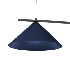 Lampa wisząca CAPITAL BLACK/NAVY BLUE 2XGX53 MLP1531