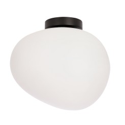 STONES lampa sufitowa plafon 30cm 1x40W E27 klosz biały 13-35189