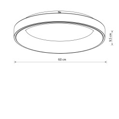 NIKKI ROUND LED 11205