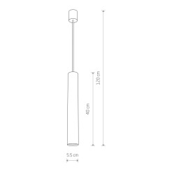 Lampa wisząca Nowodvorski 5455