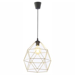 GALAXY BLACK / GOLD LAMPA WISZĄCA 1  XL 3457